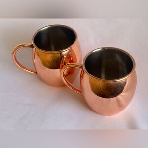 Moscow Mule Copper Plated Mugs